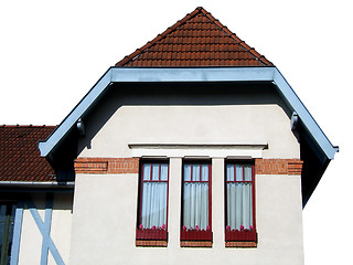 Image showing House part isolated