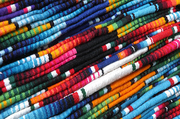 Image showing Colorful details of market in San Cristobal de las Casas