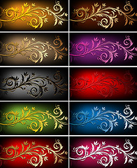 Image showing Floral backgrounds