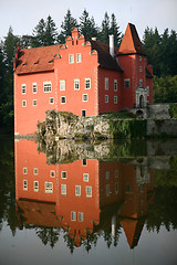 Image showing The red water chateau in the the Czech republic - Cervena Lhota