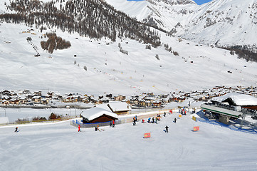 Image showing Ski village scenario