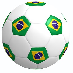 Image showing Brazil football