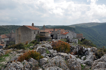 Image showing Ancient croation village