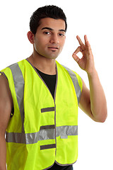 Image showing Positive handyman or builder