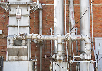 Image showing Gasworks Pipes