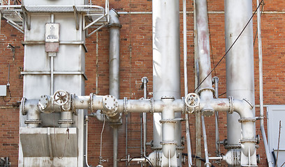 Image showing Gasworks Pipes