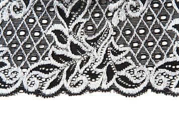 Image showing Black lace