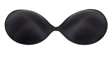 Image showing Black bra without straps