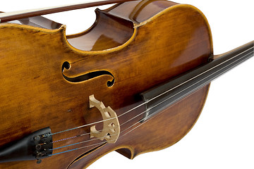 Image showing vintage violin