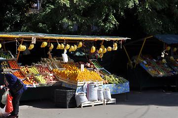 Image showing Open farmers market