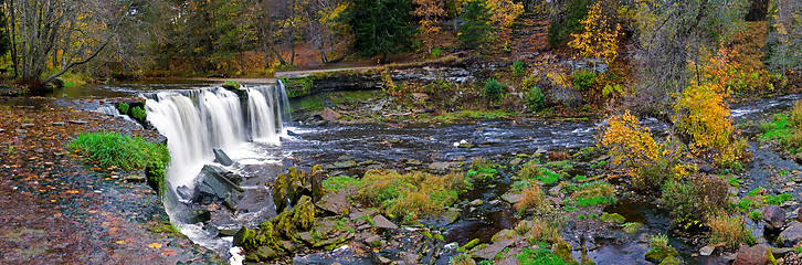 Image showing Waterfall in the Keila river