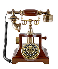 Image showing Ancient phone