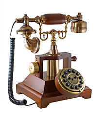 Image showing Ancient phone