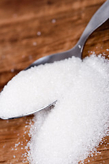 Image showing spoon with sugar