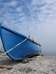 Image showing           Blue Boat