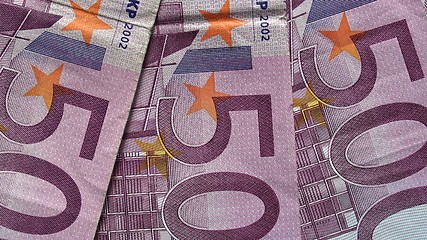 Image showing Euro note