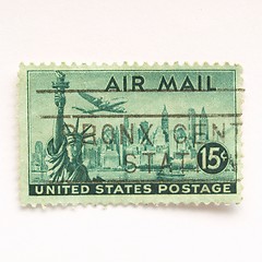 Image showing USA stamps