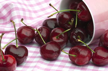 Image showing Cherries and Pink