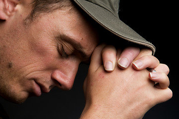 Image showing Praying