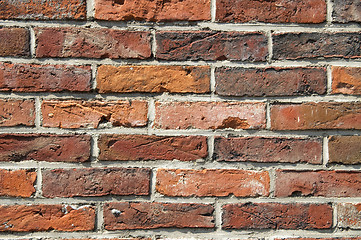 Image showing Old brick wall