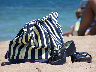 Image showing Beach Equipment