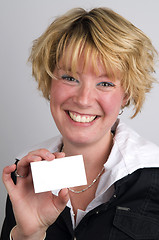 Image showing Business Card