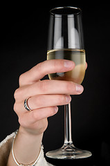 Image showing Champagne Glass