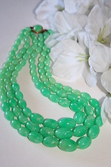 Image showing Lightgreen necklace