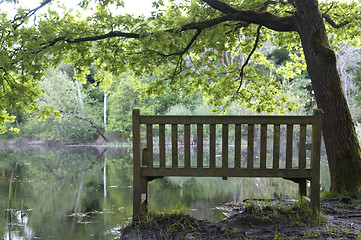 Image showing Wooden Bench