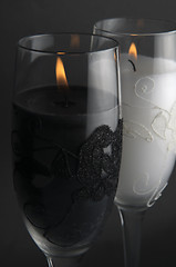 Image showing Candle Glasses