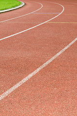 Image showing Curves On A Race Track