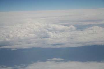 Image showing the Mediterranean,clouds and sky