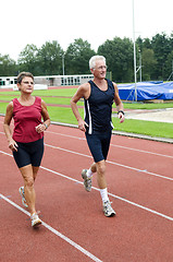 Image showing Running Pensioners