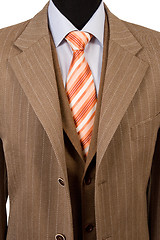 Image showing business fashion, elegant suit