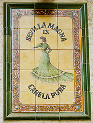 Image showing Azulejo in Seville