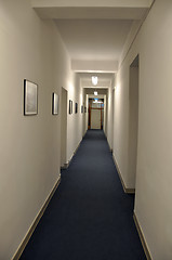 Image showing Hotel corridor
