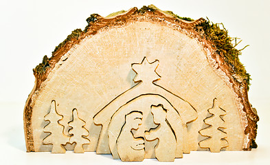 Image showing Christmas Nativity Scene