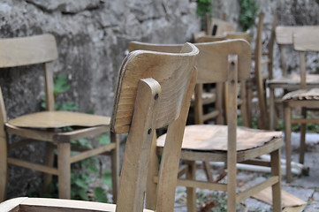 Image showing Old Chairs