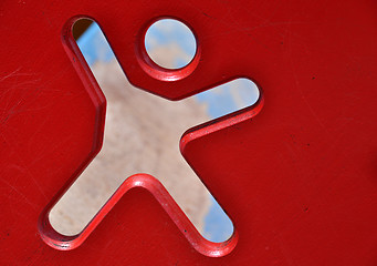Image showing Symbol at playground