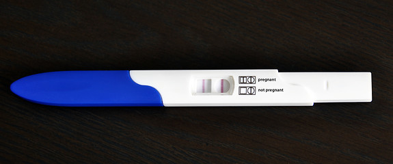 Image showing Positive Pregnancy Test - ENGLISH 