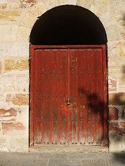 Image showing Old door