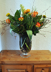 Image showing Spring flower bouquet