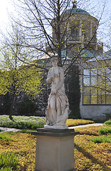 Image showing Stone bust in Stuttgart park