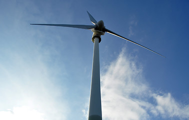 Image showing Wind turbine - alternative energy source