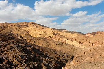 Image showing Stone desert landscape