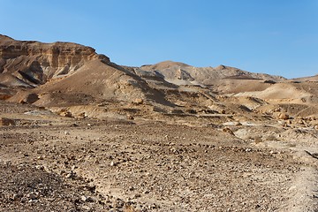 Image showing Rocky desert landscape