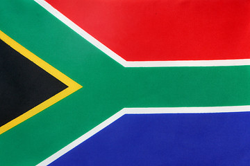 Image showing South Africa flag