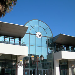 Image showing chamber of commerce and maritime terminal ajaccio corsica