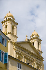 Image showing church st. john the baptist Bastia Corsica