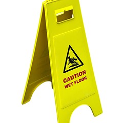 Image showing Wet Floor sign